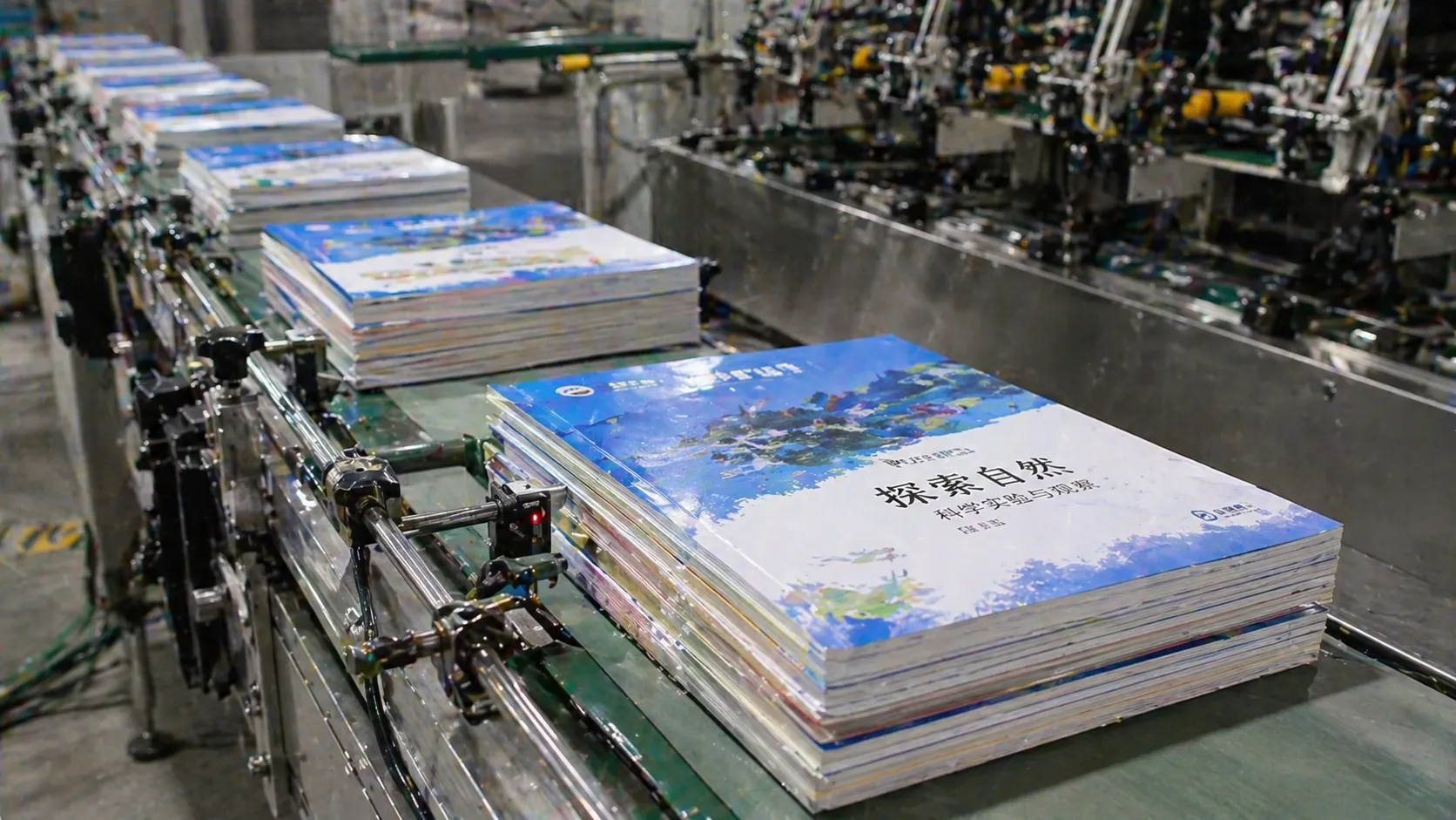 Thick Book Bookbinding Line